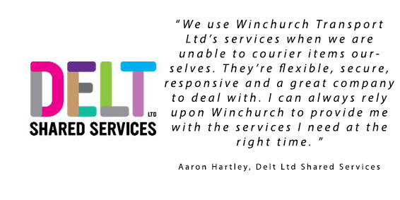 A testimonial from DELT Ltd Shared Services